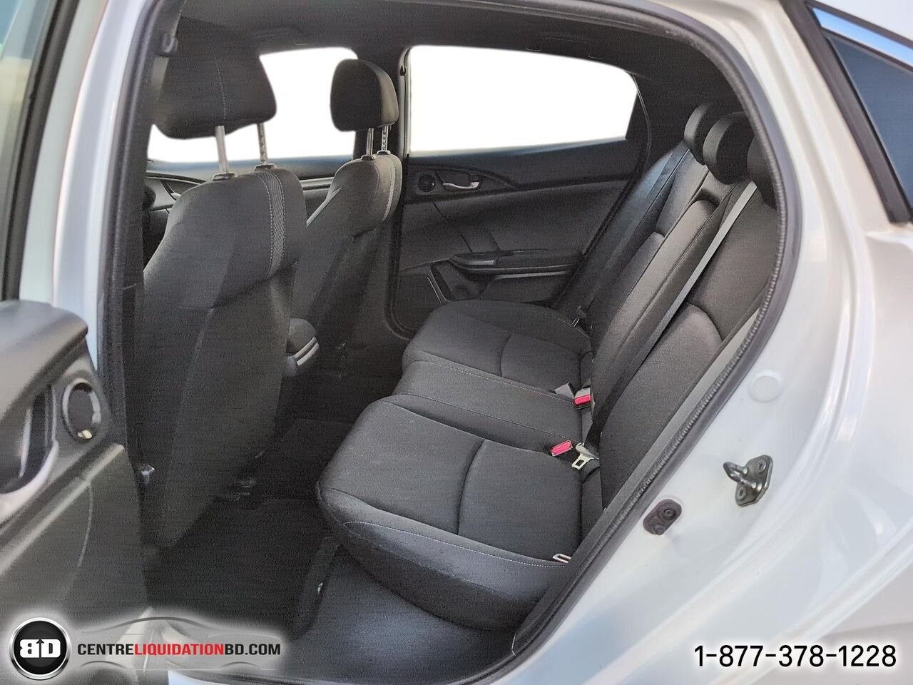 2017 Honda Civic Hayon LX CVT 5 portes | BD0438 White Granby - photo #13