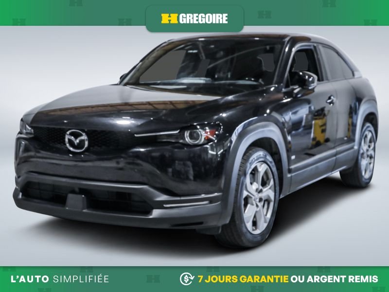2022 Mazda MX-30 GT AUTO AC CUIR TOIT NAV MAGS CAM RECULE Black