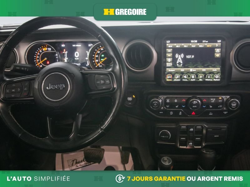 Jeep Wrangler SH0444 | Unlimited Sport 80th Anniversary 4WD AUTO A/C MAGS 2021 Gris Laval - photo #24