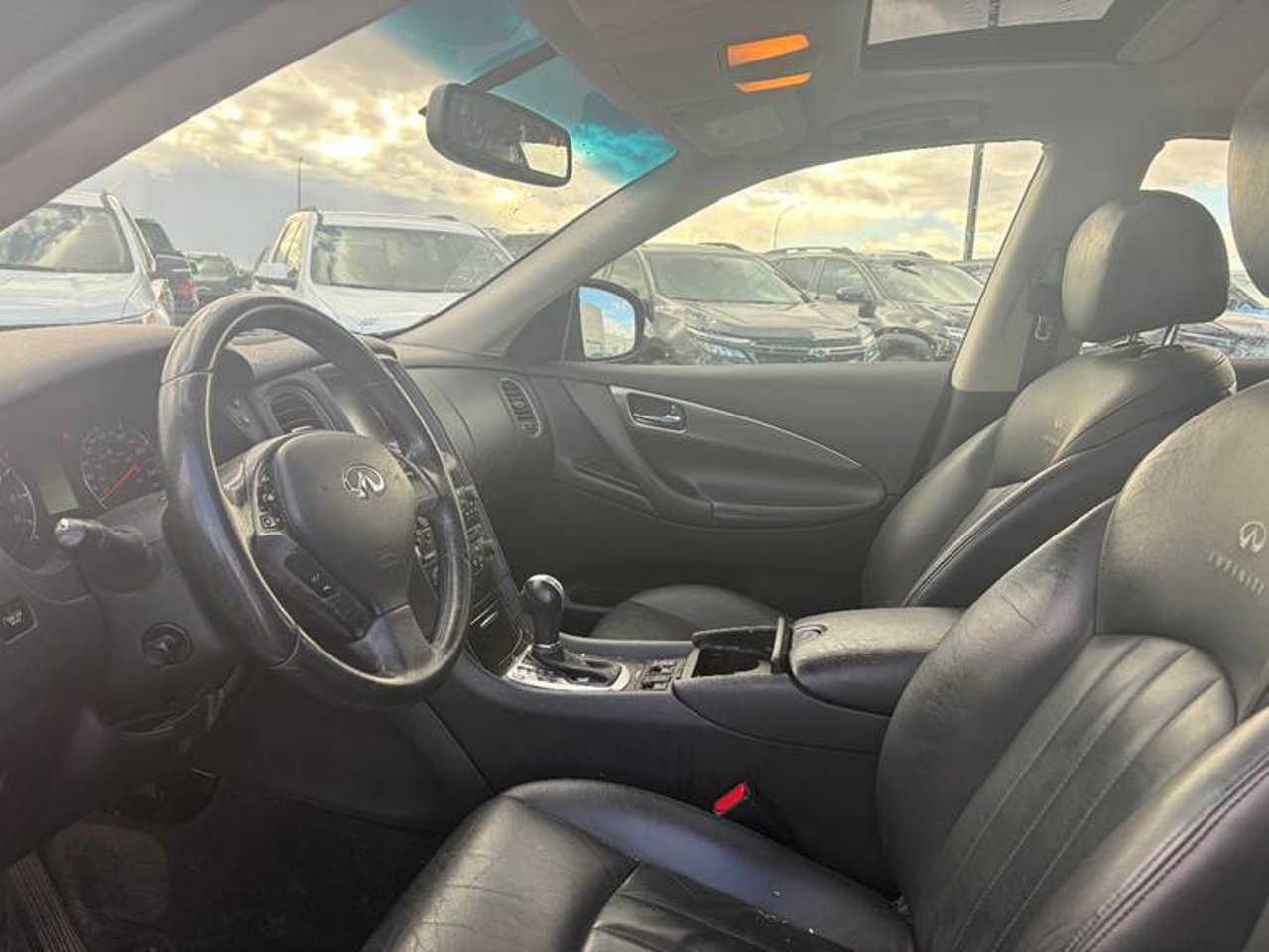 2008 INFINITI EX35 AWD 4dr Black Sherwood Park - photo #5