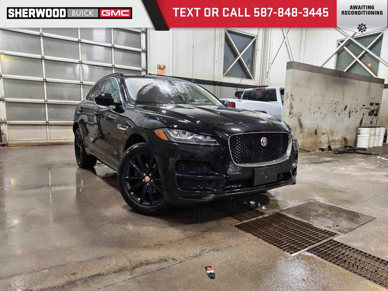 2018 Jaguar F-PACE 20d AWD Prestige Black Sherwood Park - photo #0