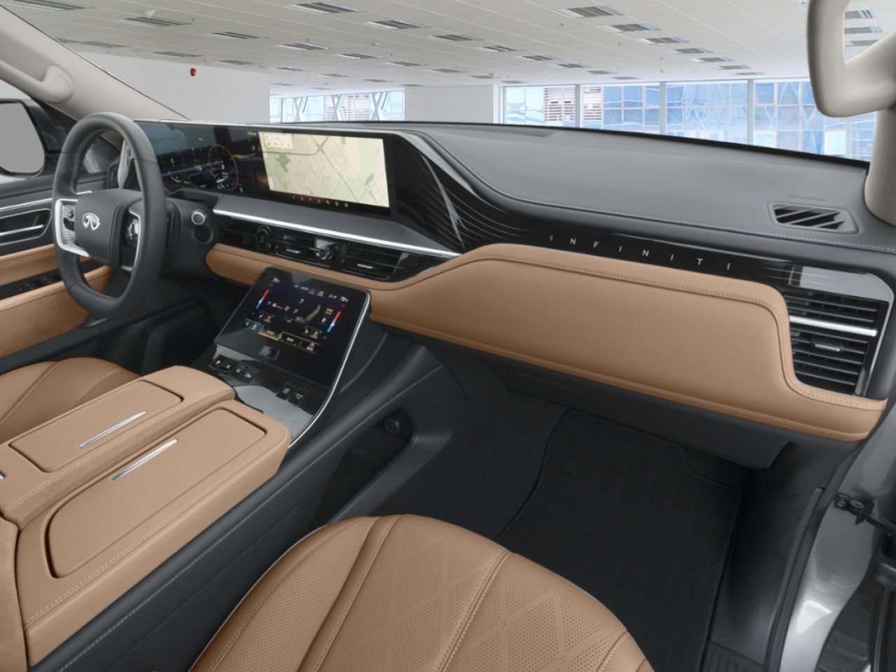 2025 INFINITI QX80 Anthracite Gray Metallic  - photo #10