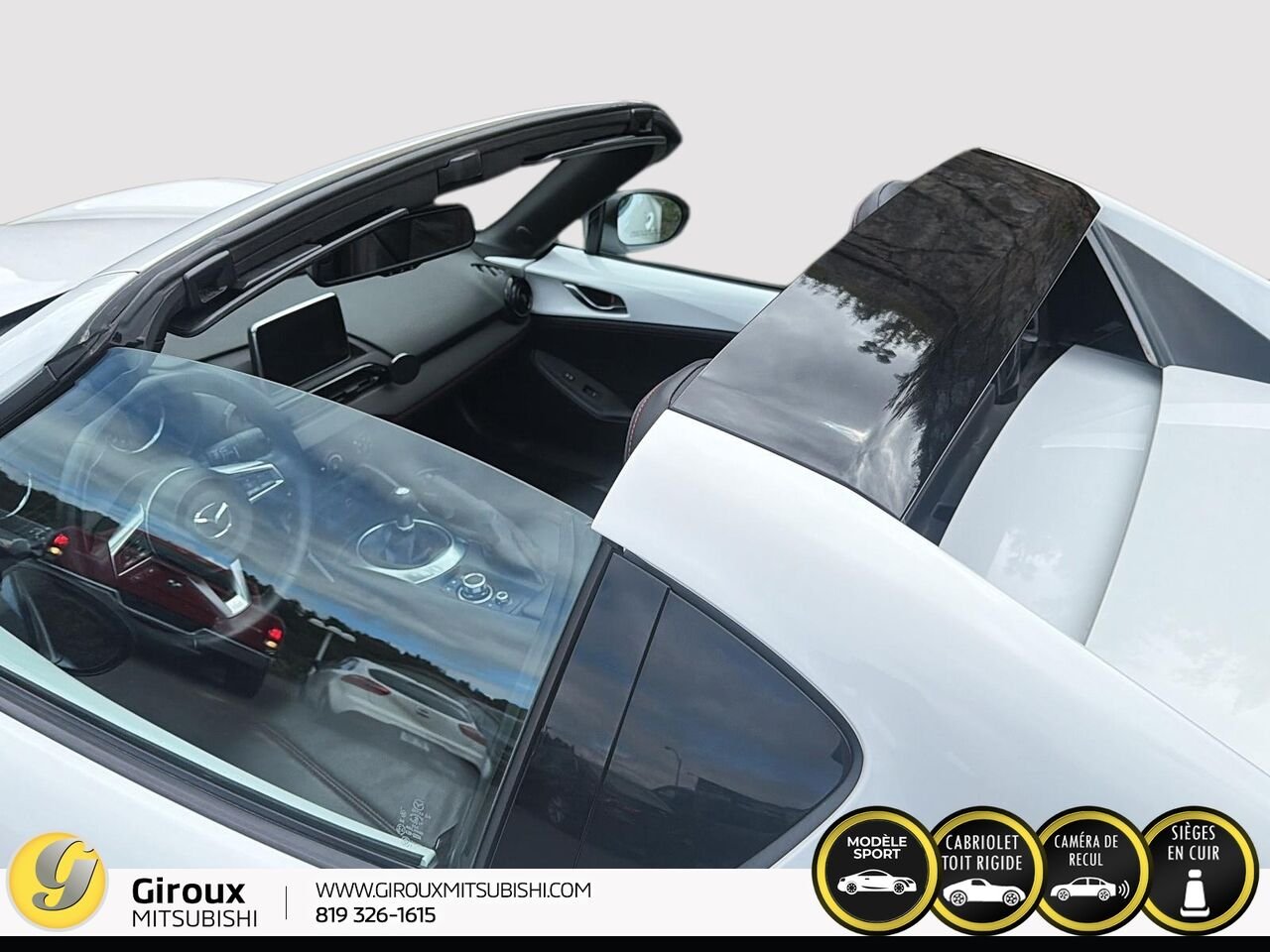 2017 Mazda MX-5 RF White Sainte-Agathe-des-Monts - photo #14