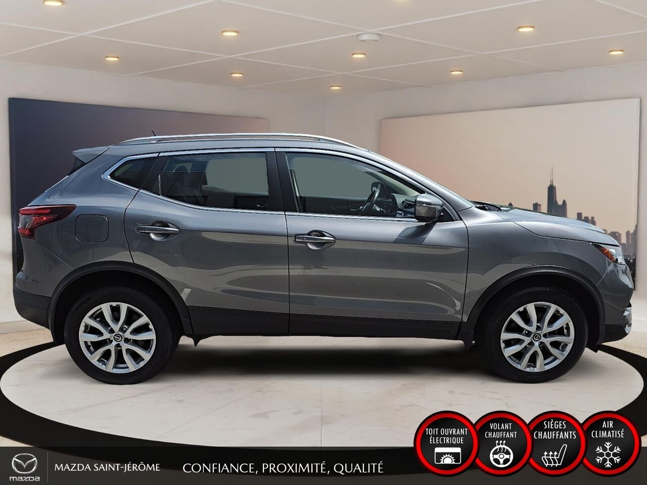 Nissan Qashqai 2022 Gris Ste-Agathe des Monts - photo #4