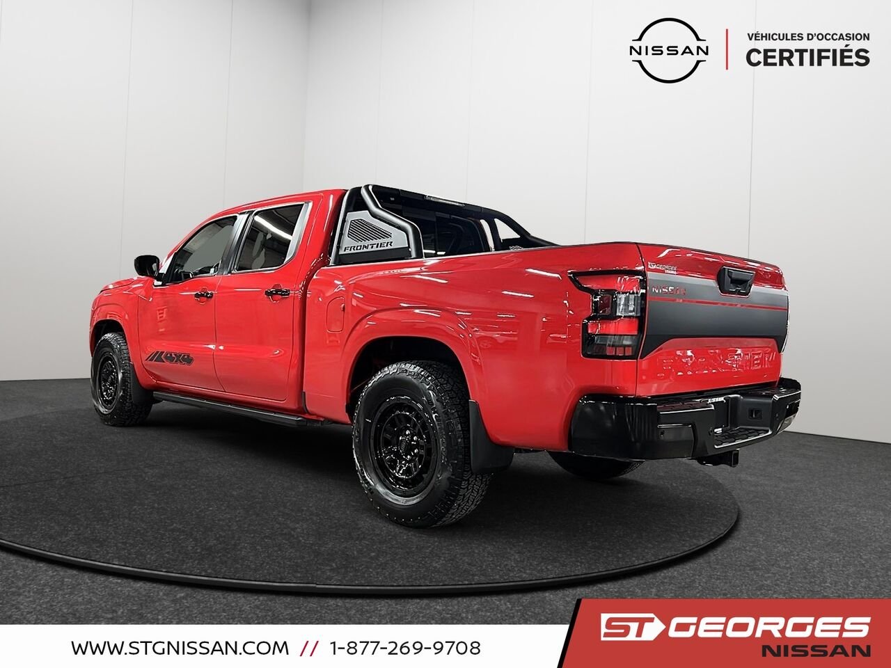 2024 Nissan Frontier Red Saint-Georges - photo #3