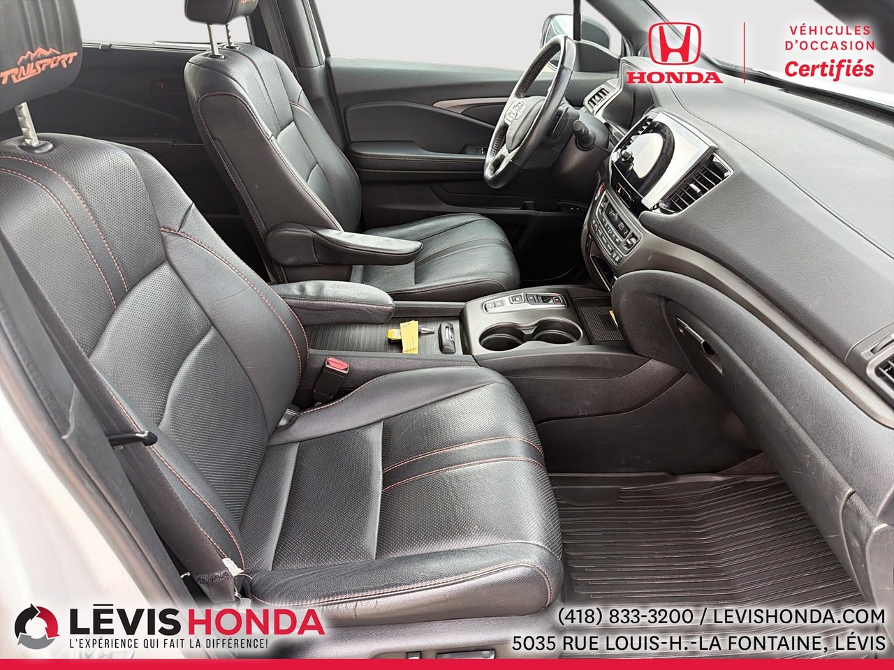 Honda Pilot TrailSport TI 2022 Blanc Lévis - photo #24