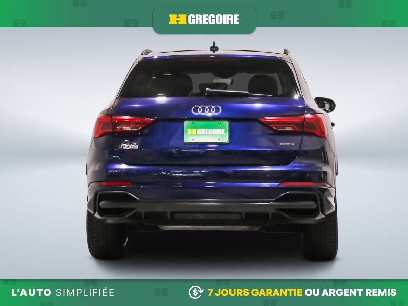 Audi Q3 821715 | Progressiv AWD AUTO AC CUIR TOIT MAGS CAM RECUL BL 2022 Bleu Laval - photo #7
