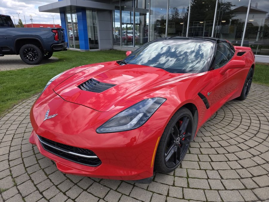 Chevrolet Corvette Z51 3LT 2015 Rouge
