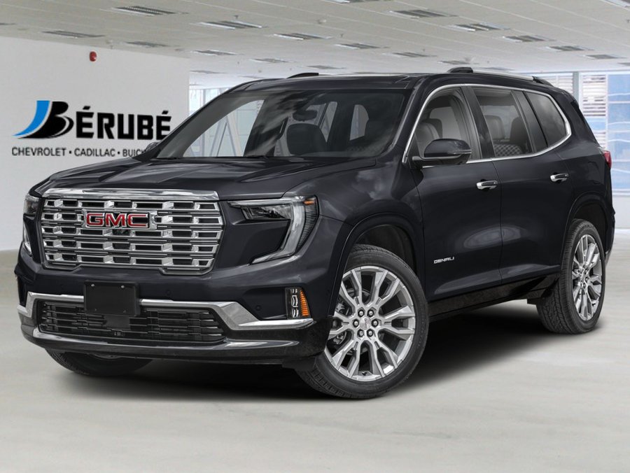 2027 GMC Acadia ACADIA AWD DENALI ULTIMATE (5SD) EBONY TWILIGHT METALLIC