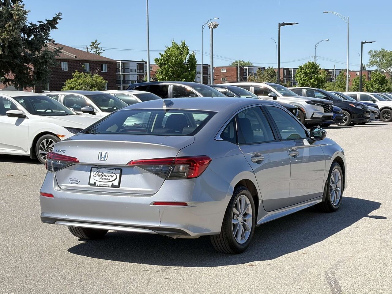 Honda Civic EX 2024 Argent Gatineau - photo #5