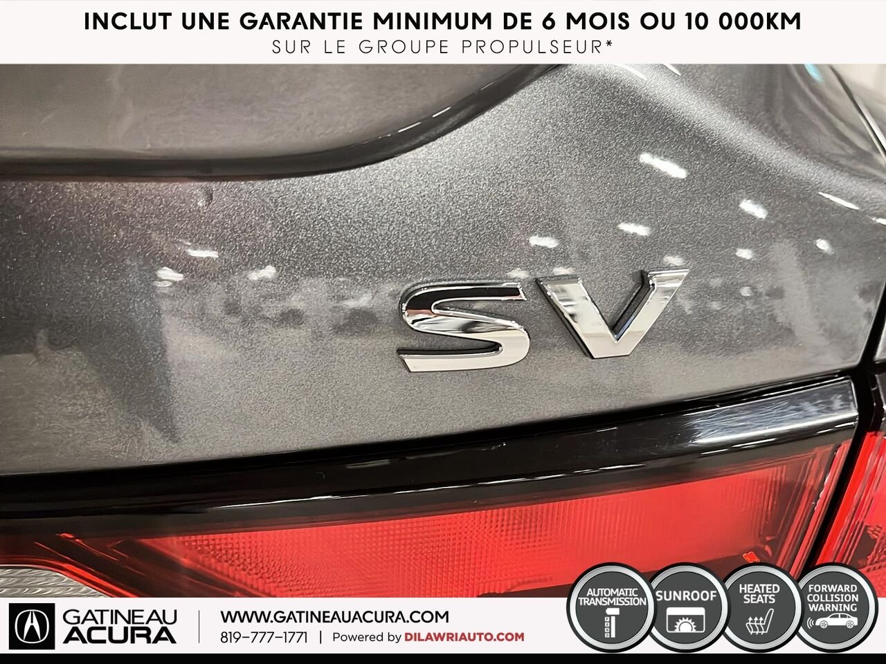 Nissan Sentra SV 2023 Gris Gatineau - photo #16