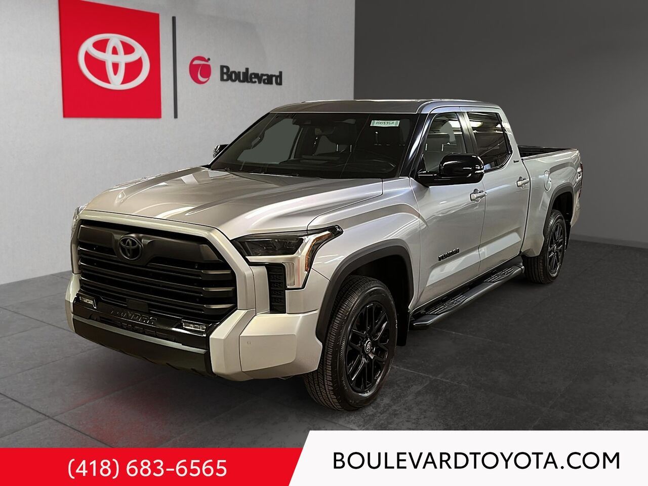 Gray 2025 Toyota Tundra Pickup Truck Four-Wheel Drive Automatic