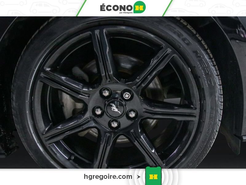 Ford Mustang 726363 | ECOBOOST PREMIUM AUTO A/C CUIR NAV MAGS CAM RECUL 2018 Noir Laval - photo #7