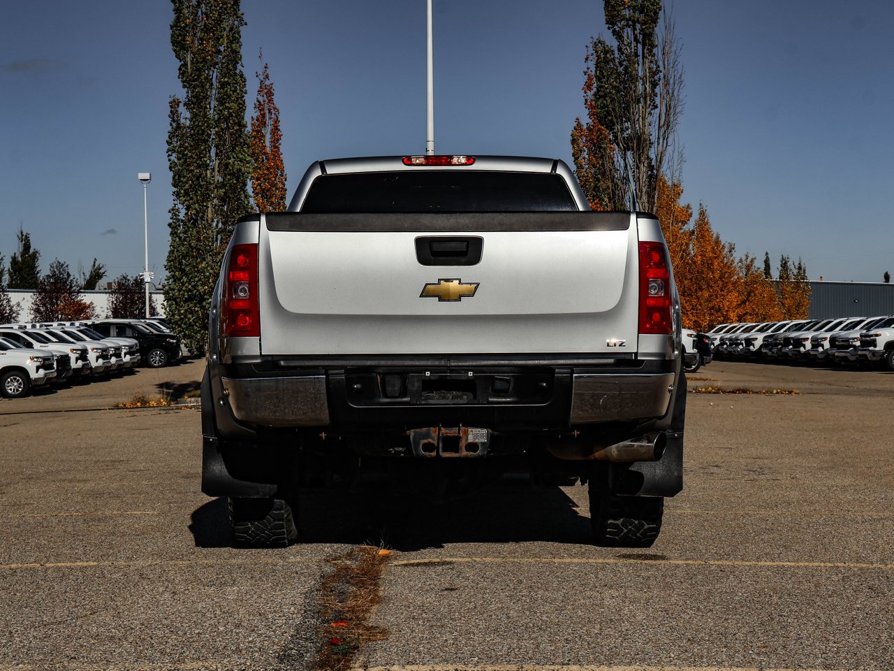 2011 Chevrolet Silverado 3500HD 4WD Crew Cab 167 LTZ Grey Sherwood Park - photo #6