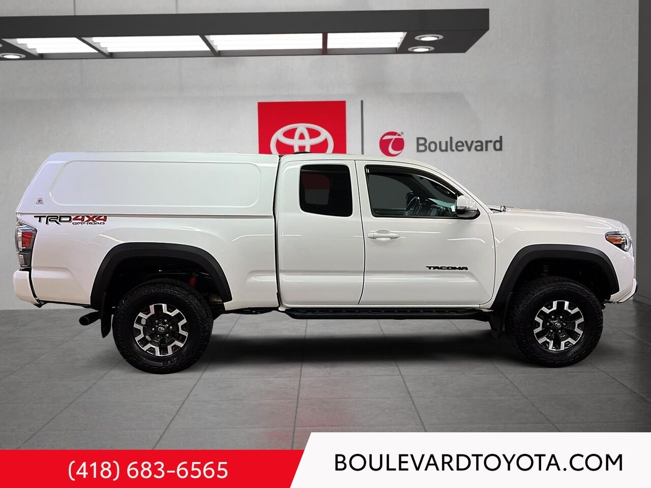 2023 Toyota Tacoma 100108A-23 | CABINE ACCES TRD OFFROAD 4x4 White Québec - photo #2