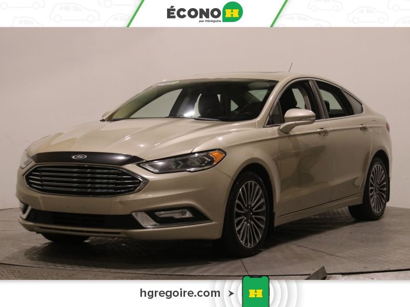 Ford Fusion 2017 Beige Saint-Eustache - photo #2