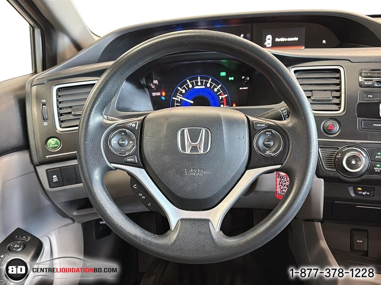 Honda Civic Sedan LX MANUELLE | BD0373 2015 Gris Granby - photo #17