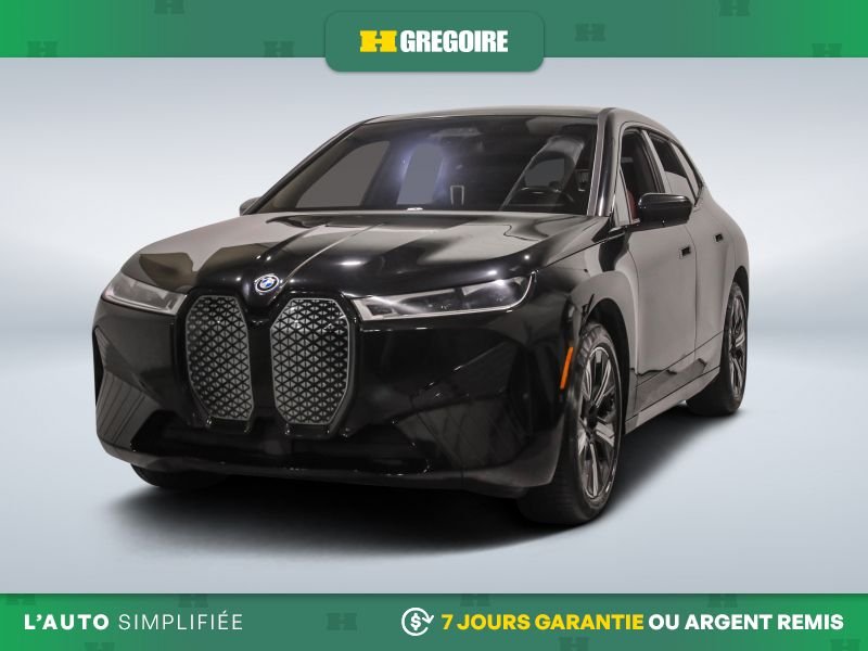 BMW iX 2023 Noir Laval - photo #2