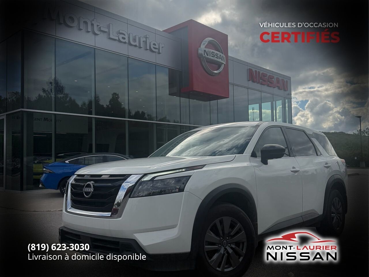 Nissan Pathfinder 2024 Blanc Mont-Laurier - photo #0
