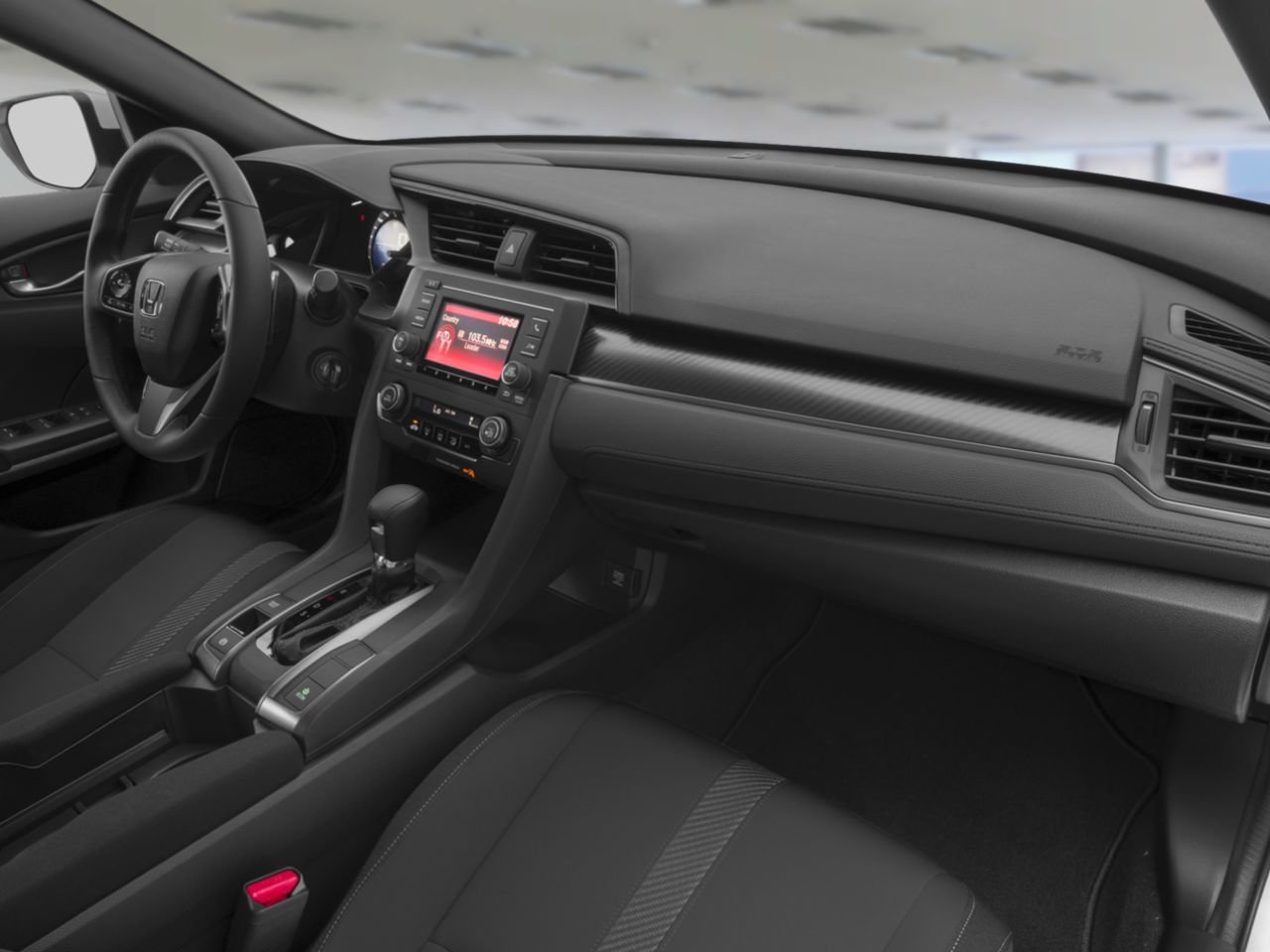 Honda Civic Hayon 2017 Noir Saint-Georges - photo #3