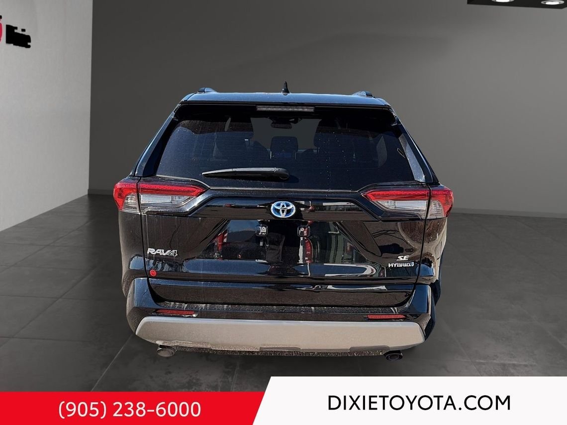 2023 Toyota RAV4 Power Sunroof, Heated Seats, Alloy Wheels, Heated Steering Wheel, Bluetooth Midnight Black Metallic Mississauga - photo #9