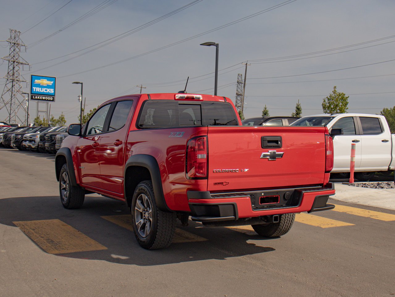 2018 Chevrolet Colorado 4WD Crew Cab 128.3 Z71 Red Sherwood Park - photo #7