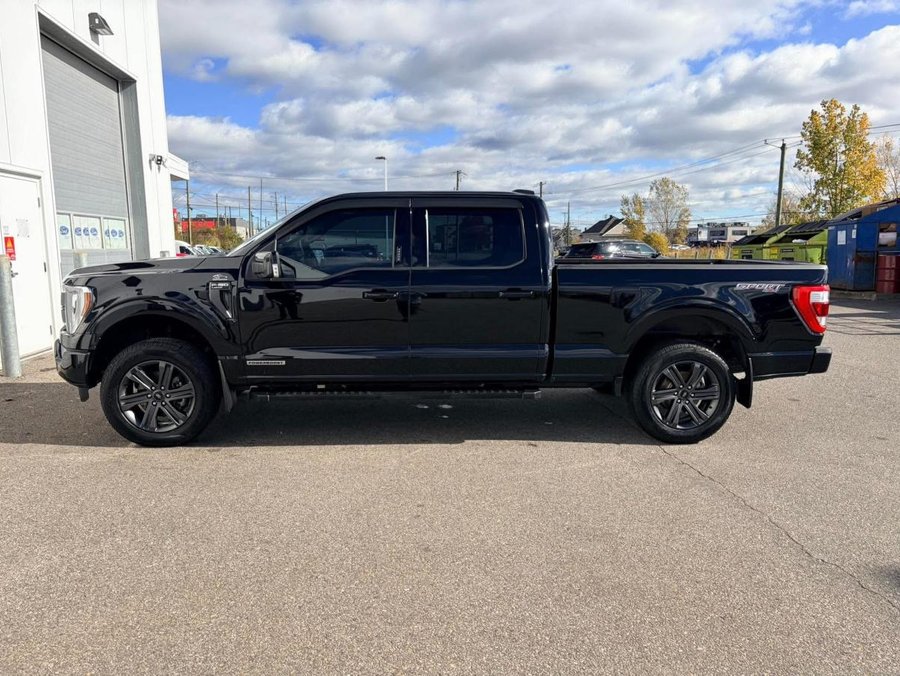 Ford F-150 LARIAT cabine SuperCrew - BOÎTE DE 6,5PI - 502A - MOTEUR POWERBOOST - 3,5 HYBRIDE - CUIR -TOIT PANO 2023 Noir