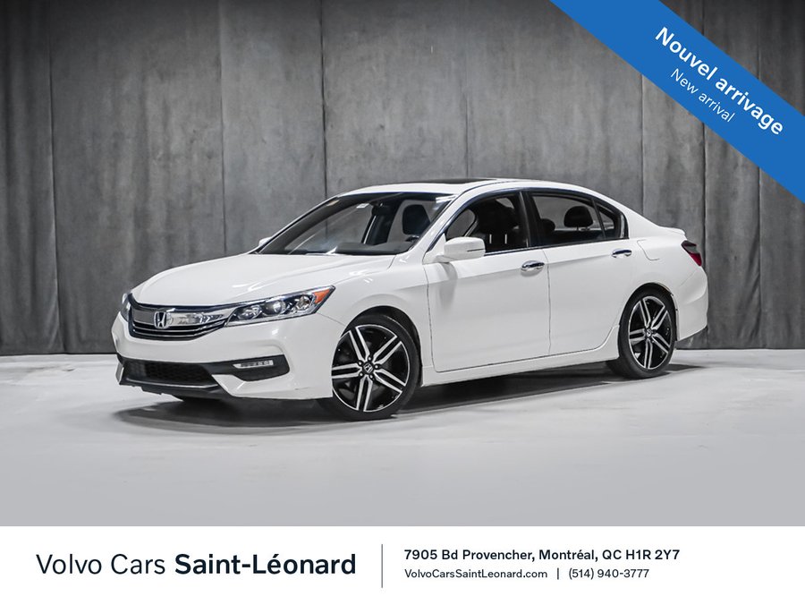 2017 Honda Accord Sedan SPORT White