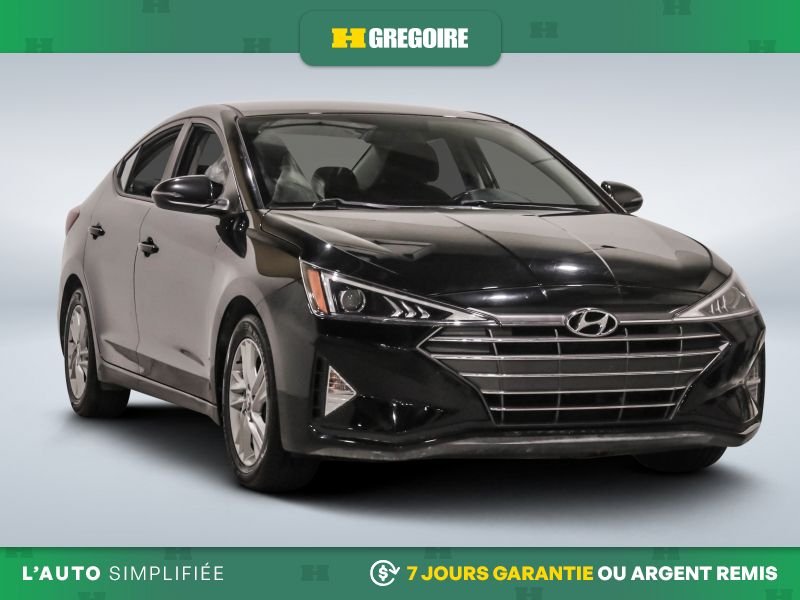 Hyundai Elantra Preferred AUTO AC MAGS CAM RECUL BLEUTOOTH 2020 Noir