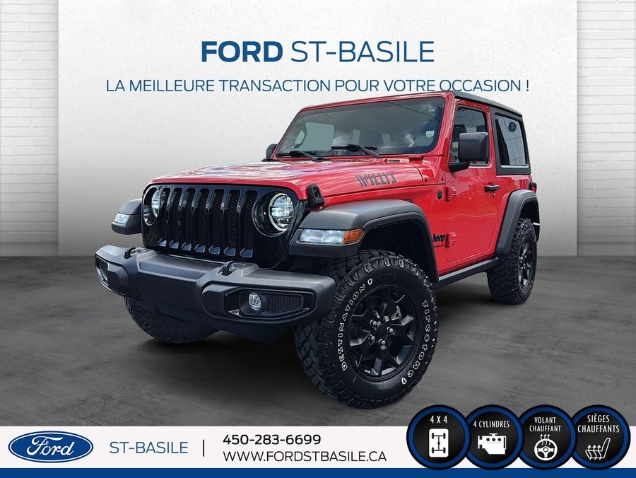 2021 JEEP WRANGLER 2021 Red