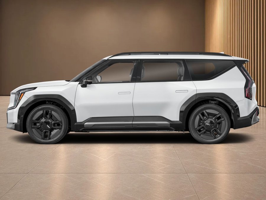 Kia EV9 Land TI avec groupe GT-Line 2026 Blanc neige nacré