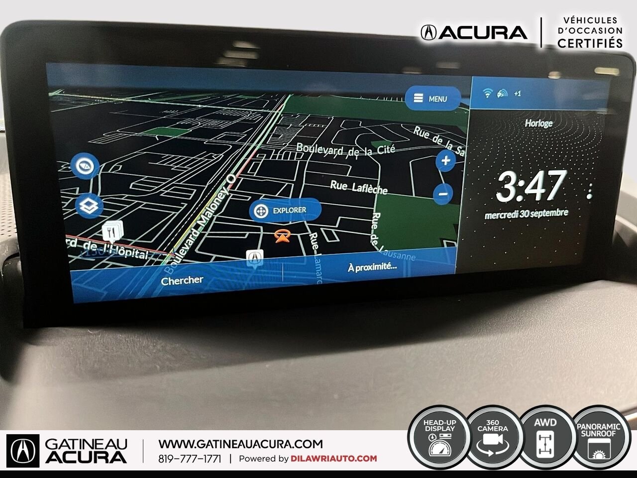 Acura RDX A-Spec Platinum Élite SH-AWD 2025 Blanc Gatineau - photo #3