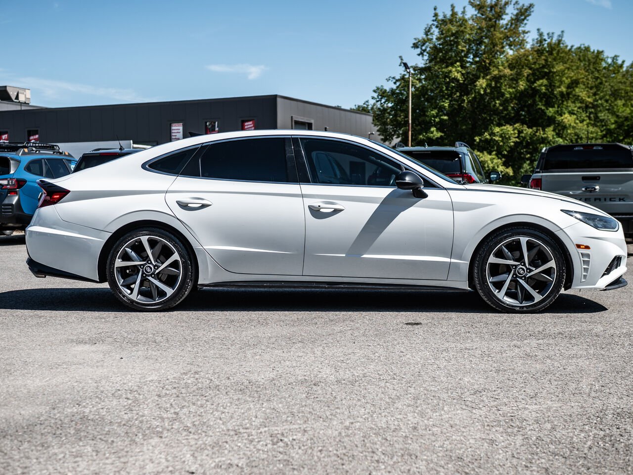 Hyundai Sonata 2022 Blanc Sainte-Julienne - photo #34