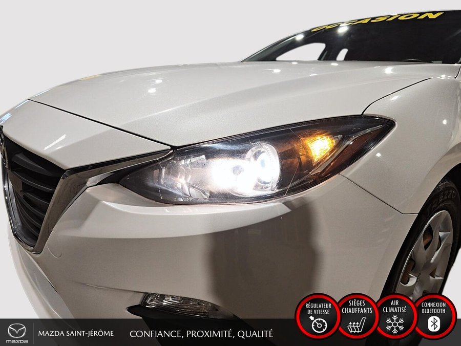 2016 Mazda Mazda3 Sport | GX | A/C | White