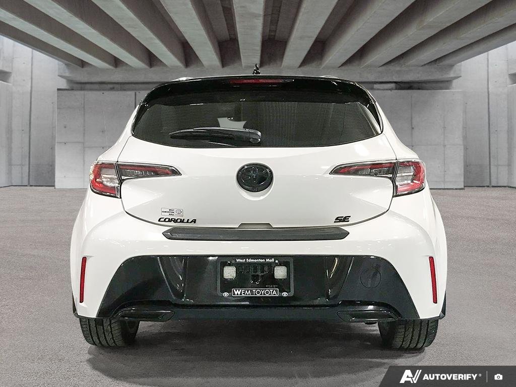 2020 Toyota Corolla Hatchback 2602172B | CVT White Edmonton - photo #4