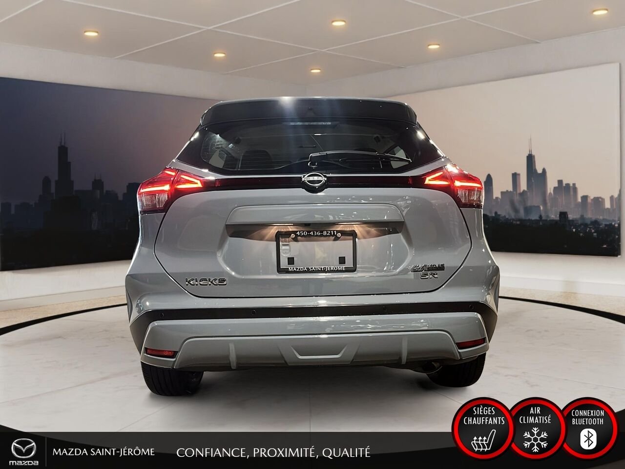 2023 Nissan Kicks Grey Ste-Agathe des Monts - photo #6