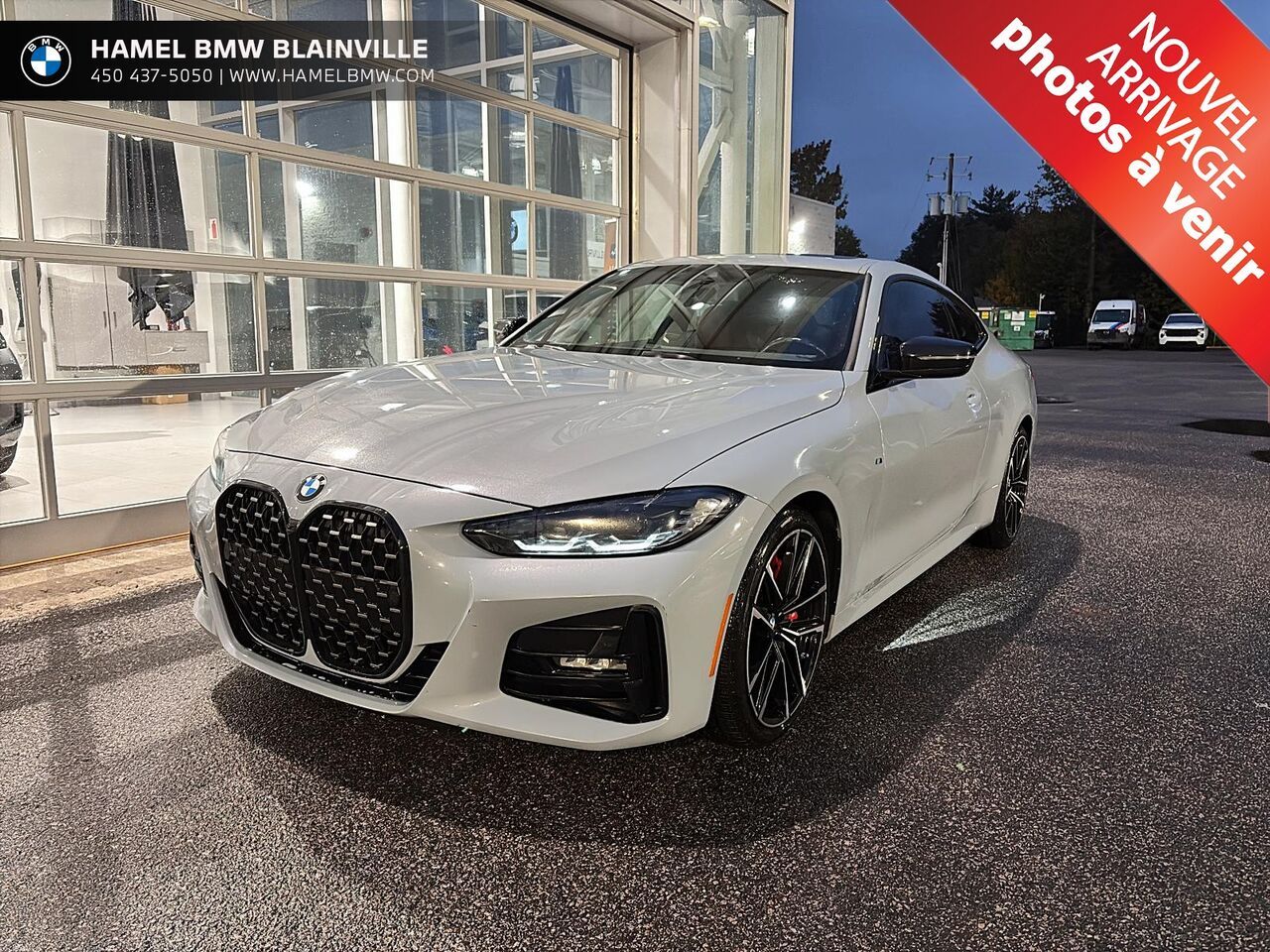 Gray 2024 BMW 4 Series Coupe All-Wheel Drive Automatic
