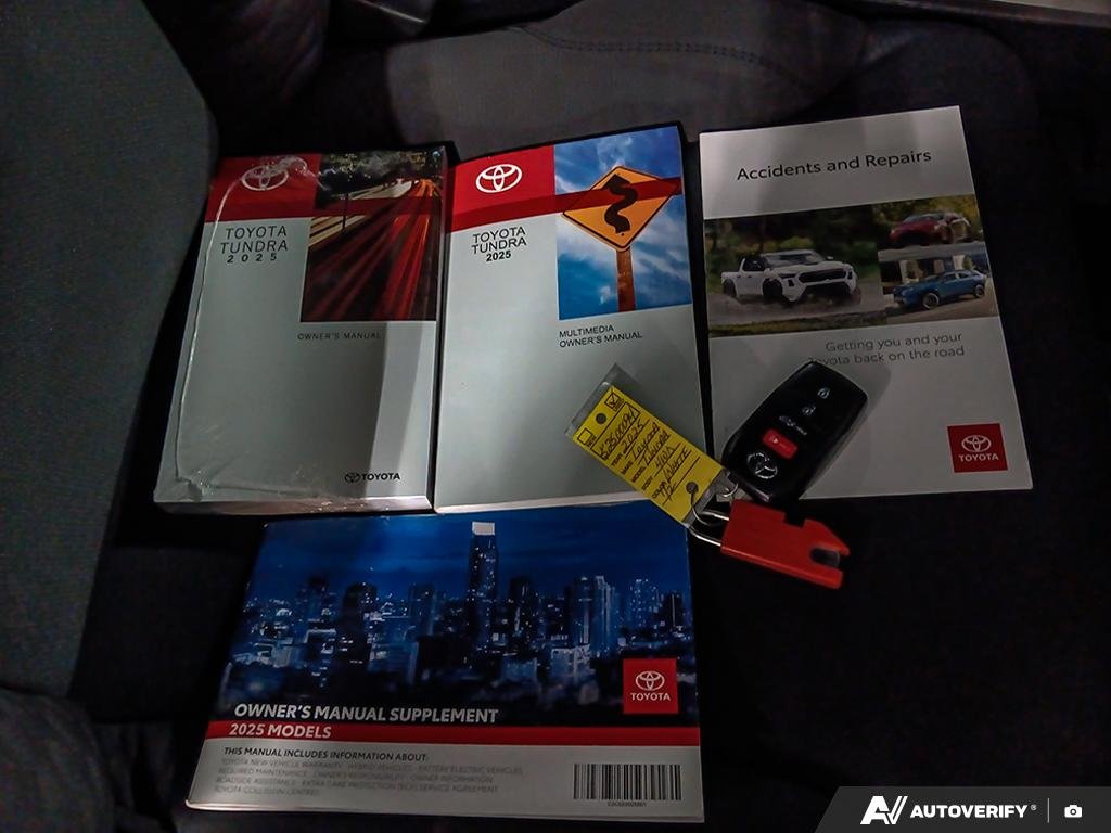 2025 Toyota Tundra S2500094 | TRD Offroad White Edmonton - photo #9