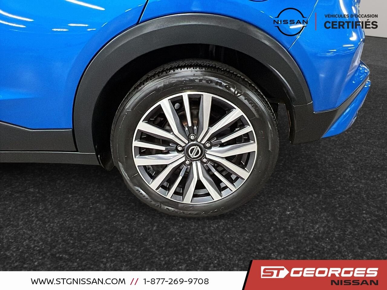 Nissan Kicks 2021 Bleu Saint-Georges - photo #6