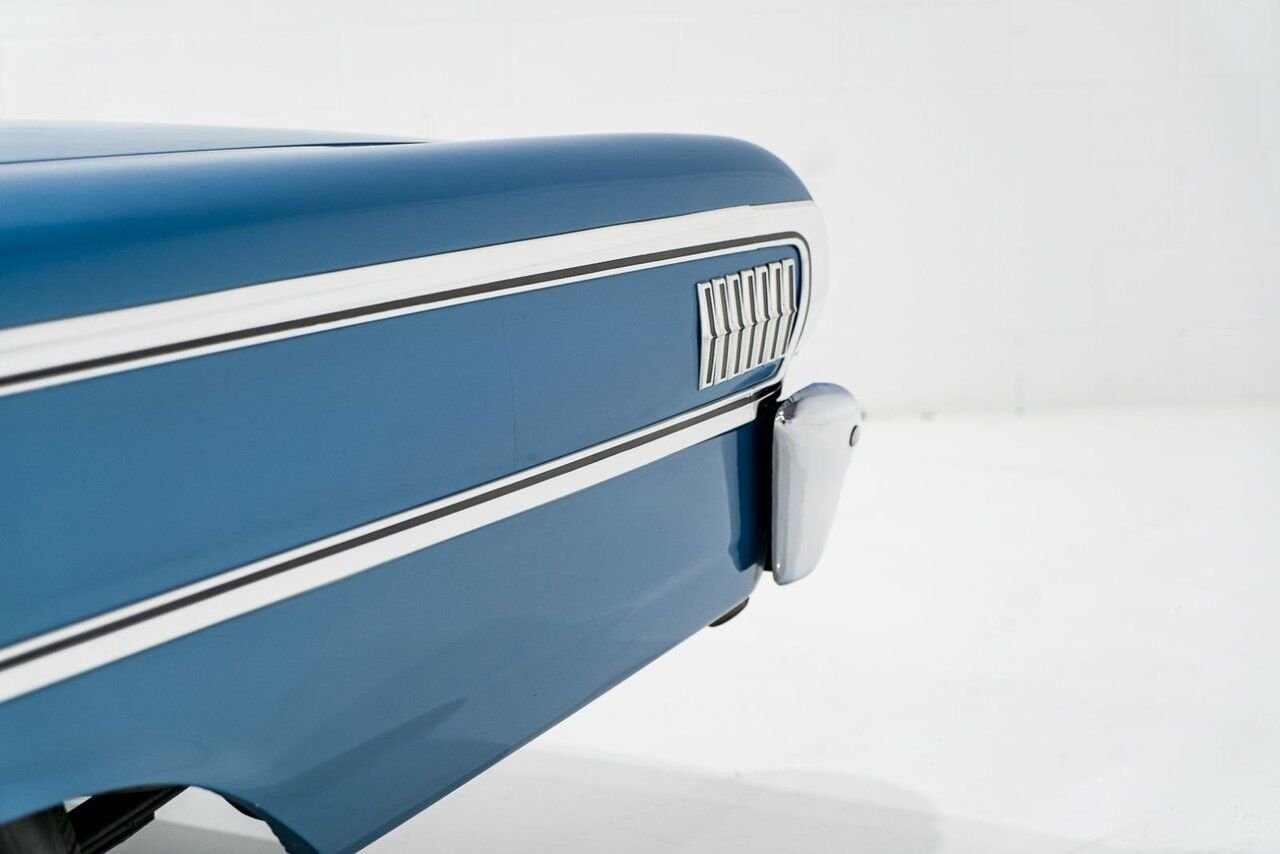 1963 Ford Galaxie 500 *PRIX EN USD* 406 Cu In TriPower 4-Speed Convertible Blue Montreal - photo #49