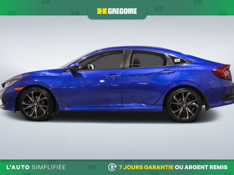 2019 Honda Civic Sport AUTO A/C CUIR TOIT MAGS CAM RECUL BLEUTOOTH Blue