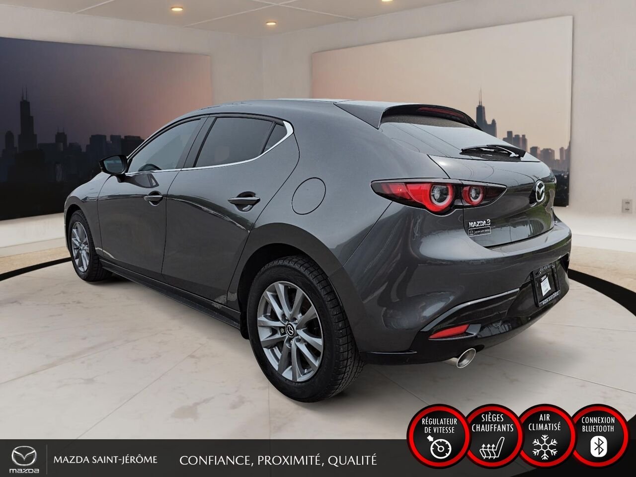 2025 Mazda Mazda3 Sport Grey Sainte-Agathe-des-Monts - photo #9