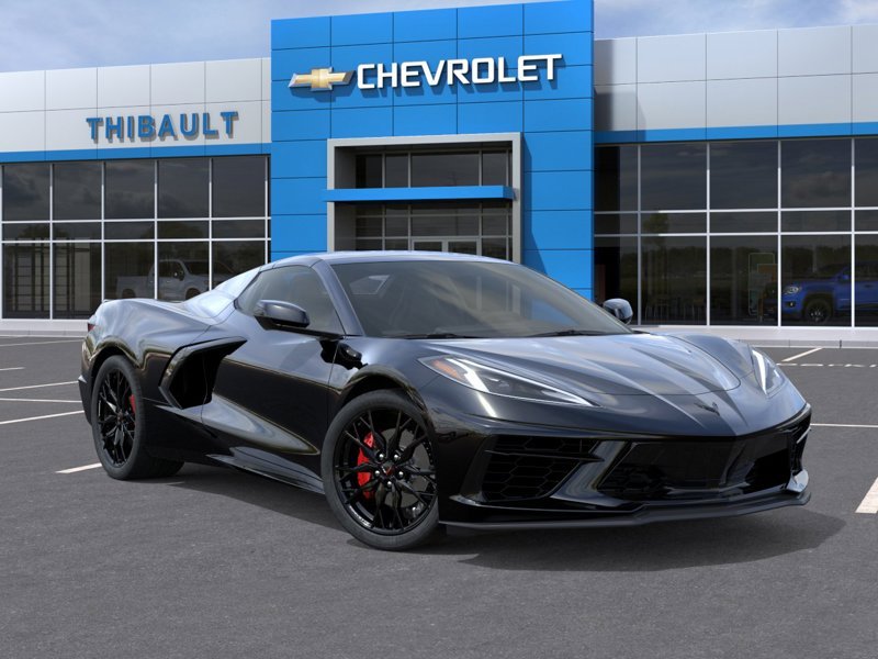 CHEVROLET CORVETTE Stingray cabriolet 2 portes avec 1LT 2027 Noir Sherbrooke - photo #6