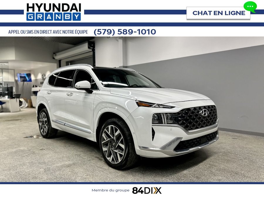 Hyundai Santa Fe Ultimate Calligraphy 2.5T AWD 2022 Blanc