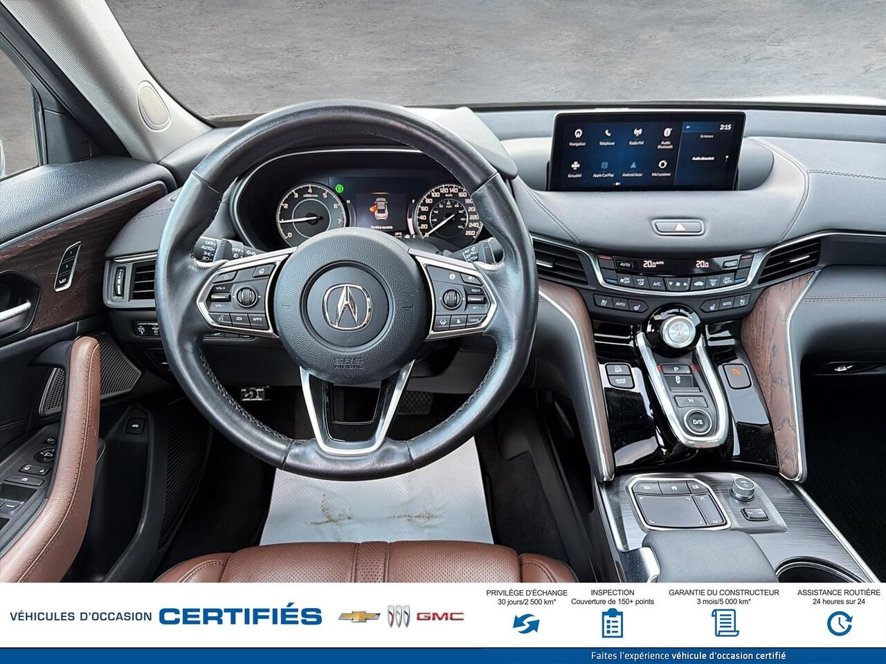 ACURA TLX PLATIN Platinum Élite berline SH-AWD 2021 Blanc Montmagny - photo #8