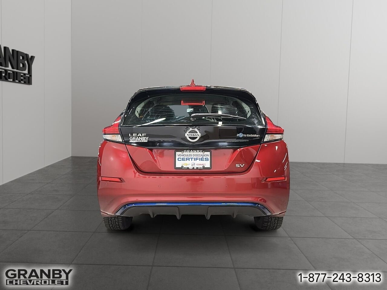 2020 Nissan LEAF SV à hayon | 27-0179A Red Granby - photo #5