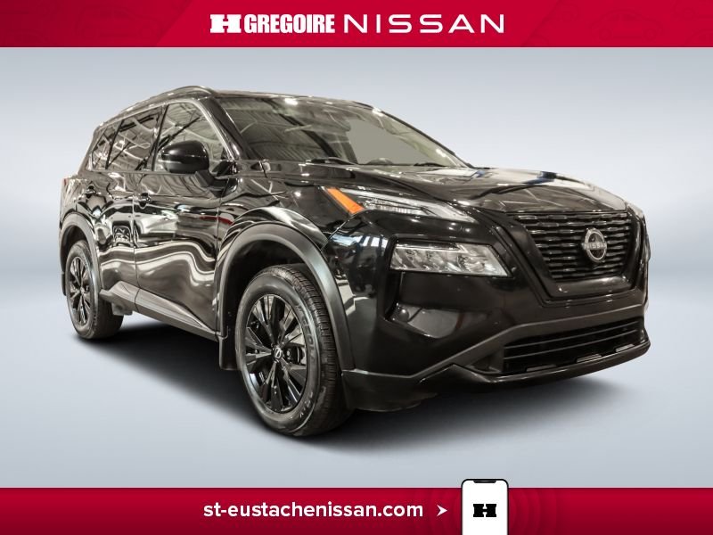 2023 Nissan Rogue SV Midnight Edition AWD CUIR DEM. A DISTANCE SIEGE Black
