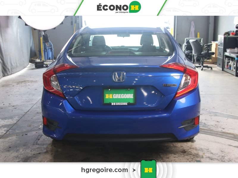 2016 Honda Civic Blue Saint-Eustache - photo #5