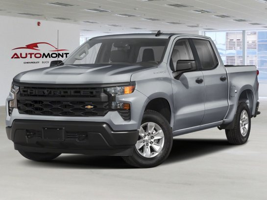 CHEVROLET Silverado 1500 K1500 SILVERADO CREW CAB CUSTOM STD/BOX (1CX) 2026 Gris sterling métallisé