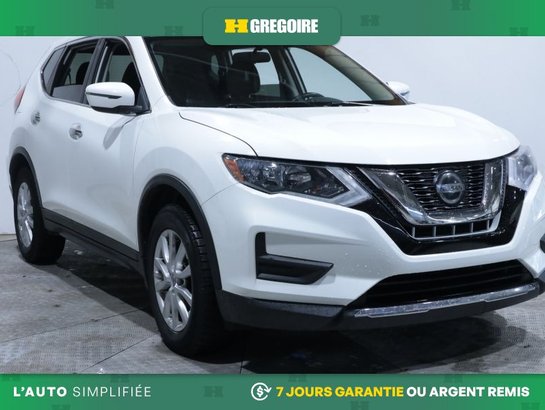 2020 Nissan Rogue S AUTO AC GR ELEC MAGS CAM RECULE BLUETOOTH White